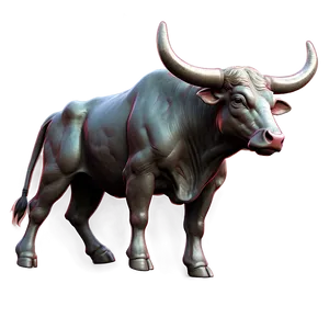 Vintage Bull Engraving PNG Qvw PNG