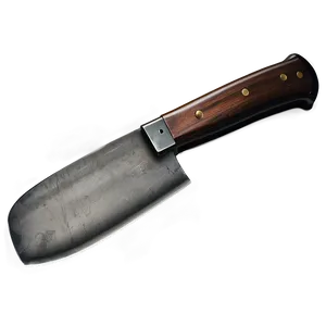 Vintage Butcher Knife Design Png 38 PNG image