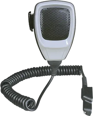 Vintage C B Radio Microphone PNG image