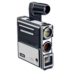 Vintage Camcorder With Vhs PNG 05242024 PNG