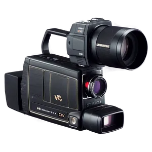 Vintage Camcorder With Vhs PNG 05242024 PNG
