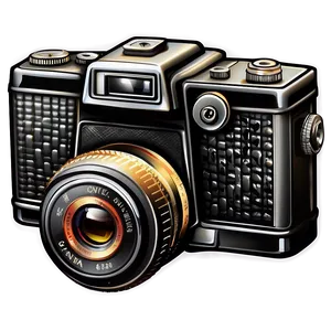 Vintage Camera Clipart Png Qhj PNG image