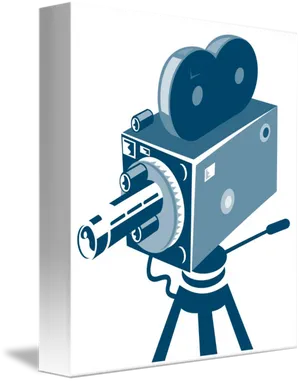 Vintage Camera Illustration PNG
