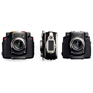 Vintage Camera Top View PNG Efe93 PNG