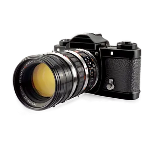 Vintage Camera With Lens PNG Vnb56 PNG