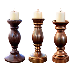 Vintage Candle Holder PNG Kce31
