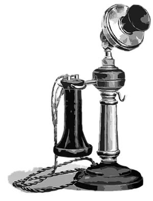 Vintage Candlestick Telephone