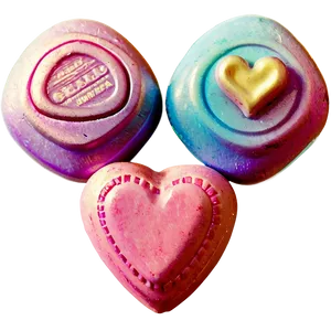 Vintage Candy Hearts PNG 13 PNG