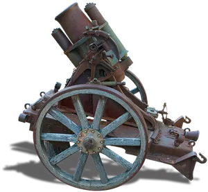 Vintage Cannonon Wheels PNG image