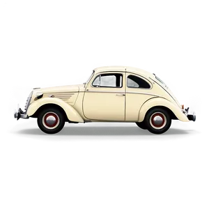 Vintage Car At Dusk PNG 6