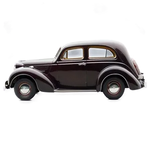Vintage Car At Sunset PNG 06252024