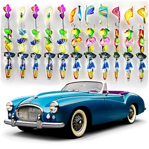 Vintage Car B PNG