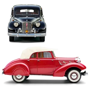 Vintage Car Classic Design Png 06252024 PNG image