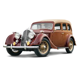 Vintage Car Rally Excitement PNG Cta45 PNG