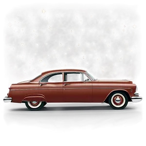 Vintage Car Under The Stars PNG Nud52 PNG