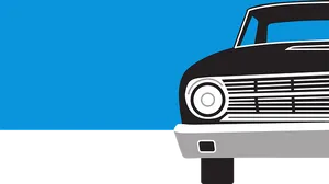 Vintage Car Vector Illustration