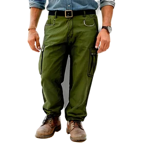 Vintage Cargo Pants PNG Qpd