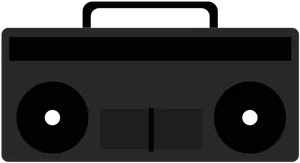 Vintage Cassette Tape Icon