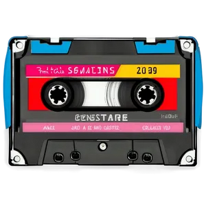 Vintage Cassette Tape Png Lhd PNG image