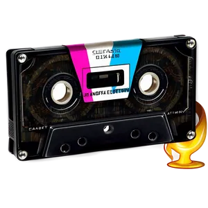 Vintage Cassette Tape Png Sdp80 PNG image