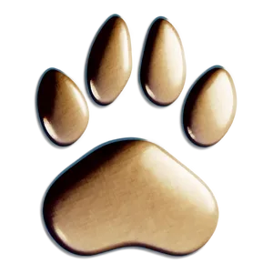 Vintage Cat Paw Print Png Shi53 PNG image