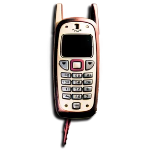 Vintage Cellphone Model PNG Xwi99 PNG