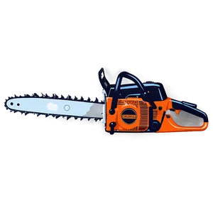 Vintage Chainsaw Graphic Png 1 PNG image