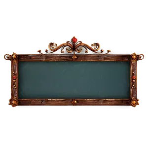 Vintage Chalkboard PNG Xvx PNG