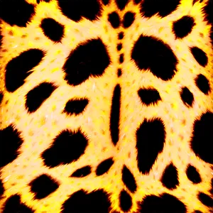 Vintage Cheetah Print Texture PNG Mnk