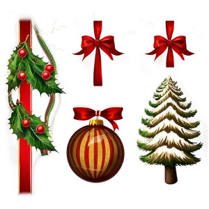 Vintage Christmas B PNG