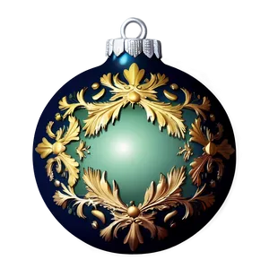 Vintage Christmas Ornaments PNG Wpb