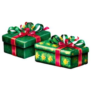 Vintage Christmas Presents Png 06252024 PNG image