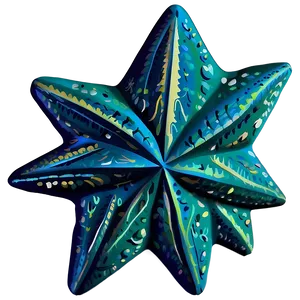 Vintage Christmas Tree Star Png Aqq11 PNG image