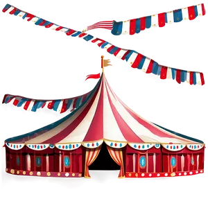 Vintage Circus Marquee PNG Fwf1