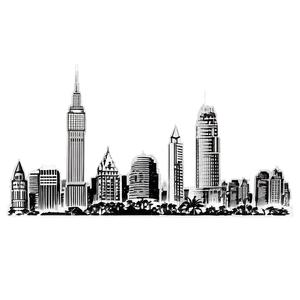 Vintage City Skyline PNG War PNG
