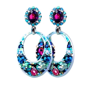 Vintage Clip-on Earring Png 05252024 PNG image