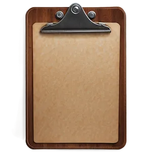 Vintage Clipboard Png Otn12 PNG image