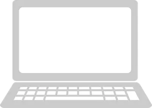 Vintage Computer Vector Illustration