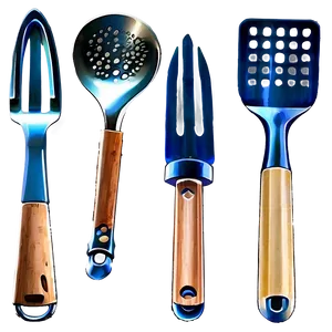 Vintage Cooking Utensils PNG 97