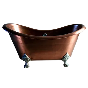 Vintage Copper Bathtub Png 93 PNG image