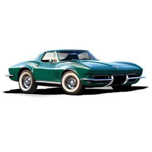 Vintage Corvette PNG Omi58 PNG