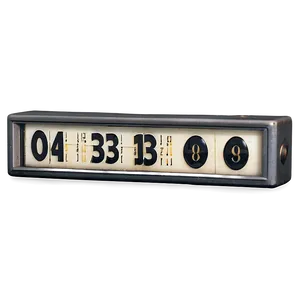 Vintage Countdown Timer Png 10 PNG image