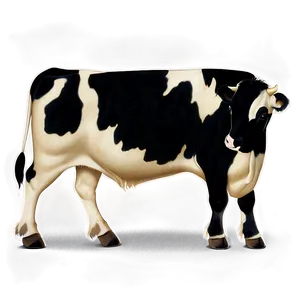 Vintage Cow Spots Print Png 54 PNG image