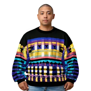 Vintage Crewneck Pullover Png 10 PNG image