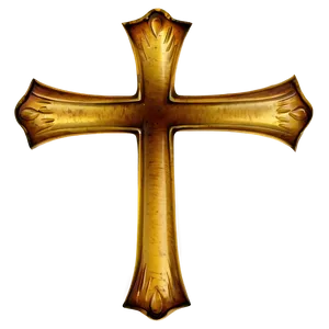 Vintage Cross Symbol PNG 04302024