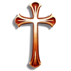 Vintage Cross Symbol PNG Spg43