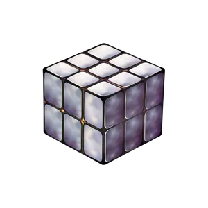 Vintage Cube PNG 05242024