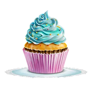 Vintage Cupcake PNG Gqx PNG