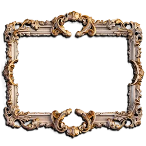 Vintage Decorative Frame PNG Ela