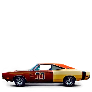 Vintage Dodge Charger Vehicle PNG Opo
